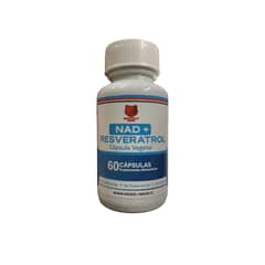GRIZZLY - NAD + RESVERATROL 60 CAPSULAS - BEAR