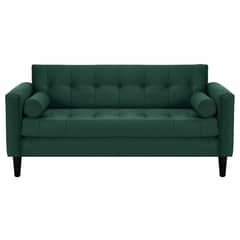 BODEVIR - Sofa Retro 3C Felpa 00 Verde Botella