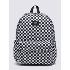 VANS - Mochila Unisex Old Skool Check Blanco