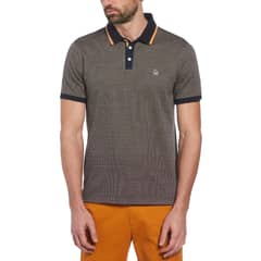 ORIGINAL PENGUIN - Polera Polo De Hombre Knit Microdesign Navy