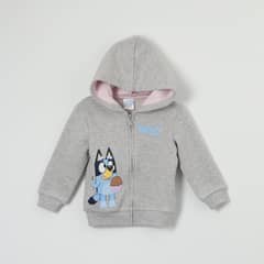 BLUEY - Poleron Niña Just Gris Mel