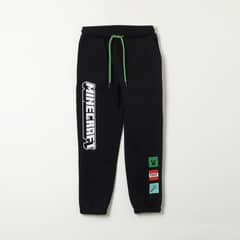 MINECRAFT - Pantalon De Buzo Niño Boom Tnt Negro