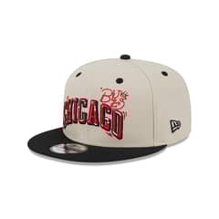 NEW ERA - Gorra 9Fifty Chicago Bulls NBA Team Art Med Beige