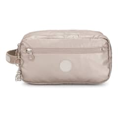 KIPLING - Neceser Agot Mujer Plateado