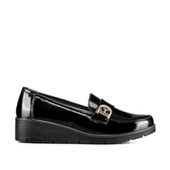 WEIDE - Mocasin Casual Mujer Charol Vintage Comodo Cuña JML10