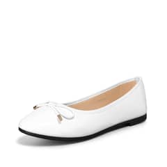 WEIDE - Ballerina Casual Charol Mujer Elegante YOU506