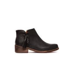 GIANI DAFIRENZE - Botin Mujer De Cuero Virginia Negro C1