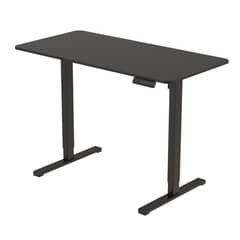 MOBII - Escritorio Electrico Altura Ajustable Negro Oficina 120x60 cm Moderno