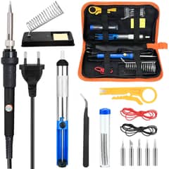 OEM - Kit Soldador Estaño Cautín Soporte Extractor Electrónica 60w