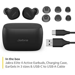 JABRA - Audífonos inalámbricos Elite 3 Active, cancelación de sonido