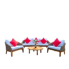 GENERICO - Set de Terraza Rattan Polivinílico Bruni