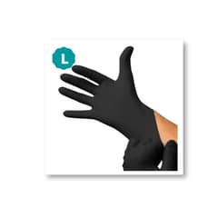 REUTTER - Guante Nitrilo L Negro Tresor