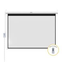 LEVO - Telón 60 pulgadas Eléctrico con control 120 x 90 cm