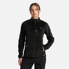 LIPPI - Polar Mujer Numan Shaggy-Pro Jacket Negro