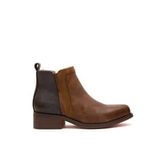 GIANI DAFIRENZE - Botin Mujer De Cuero Urogallo C31 Café