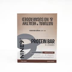 NINE9 BRANDS - Barras de Proteina Whey NINE9 Bar Chocolate - 16 unidades