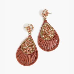 LOUNGE - Aros Mujer Gota Rafia