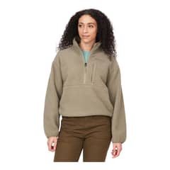 MARMOT - Polar Aros Half-Zip Mujer Café