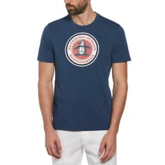 ORIGINAL PENGUIN - Polera De Hombre Estampado Azul