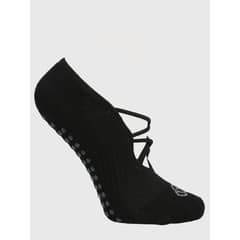 BSOUL - Calcetín Mujer Strappy Negro