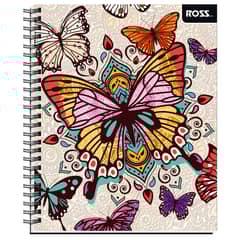 LIBESA - PACK 5 UNIDADES CUADERNO UNIVERSITARIO MANDALAS ROSS