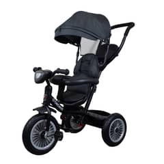 BEBESIT - Triciclo Paseo Infantil 360 1326 LX Negro