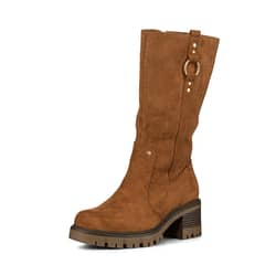WEIDE - Botas Largas Casual De Gamuza Vintage Mujer HX513