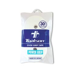 TOALSON - Grip de Tenis Power Grip Overgrip - 30 Uds - Blanco