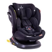 BEBESIT - Silla de Auto Convertible Isofix Supra 360º Premium Negro