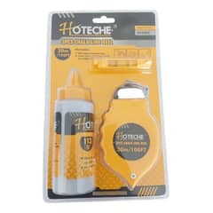 HOTECHE - Set Tizador Con Tiza Y Nivel De Linea 30m 424002