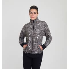 ELLESSE - POLERON MUJER ITALIA ANIMAL PRINT