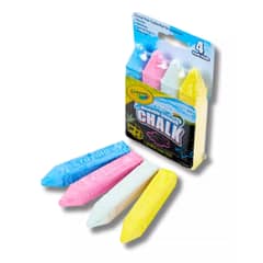 CRAYOLA - Tiza De Colores 4 Ud No Tóxico Para Niños
