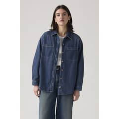 LEVIS - Camisa Mujer Iris Non Denim Shirt Celeste