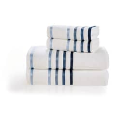 KARSTEN - Set Sábana Baño Lumina 4 Piezas 100% Algodón