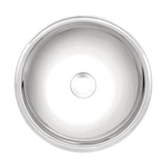 TRAMONTINA - Lavamanos Redondo en Acero Inox Brillante 30 Cm
