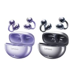 LENOVO - Audífonos TA140 Tws Auriculares Bluetooth 5.4-Negro y Morado
