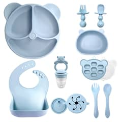 CASTLEN - Set de Alimentación Silicona Dividida 10pz Ecología