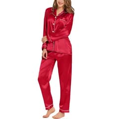 GENERICO - Conjunto Pijama Satín Mujer