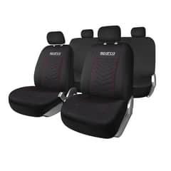 SPARCO - Fundas Cubreasiento Universal Poliester Negro - Sp