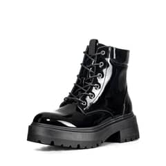 WEIDE - Botin Mujer Casual Charol Vintage CZY607
