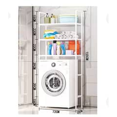 GENERICO - Mueble Organizador Lavadora Estante Baño Logia 3 Niveles