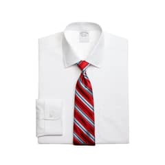 BROOKS BROTHERS - Camisa Cotton Pinpoint Regular Non-Iron Ainsley Hombre Blanco