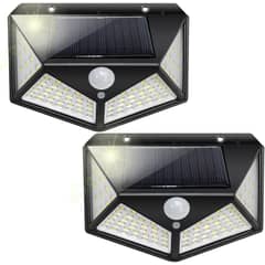 ANENG - Luz Solar Lamparas Exterior con Sensor de Movimiento 2 Paquete IP65