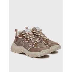 TOMMY HILFIGER - Zapatillas Hybrid Runner Con Logo Café