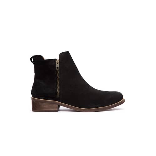 GIANI DAFIRENZE - Botin Mujer De Cuero Lena Negro C1.