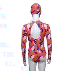 CERASUS PROJECTS - Traje de baño de surf manga larga con gorra de mujer