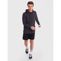 BSOUL - Polerón Hombre Hoodie Base Layer Negro