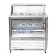 KAISER - Salseras Refrigerada 5 Depósitos
