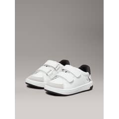 CALVIN KLEIN - Zapatillas Niño Low Cut Velcro Blanco
