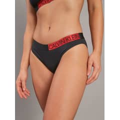 CALVIN KLEIN - Parte Inferior de Bikini Core Icon Negro
